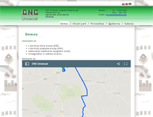 Tablet Screenshot of cncuniverzal.com